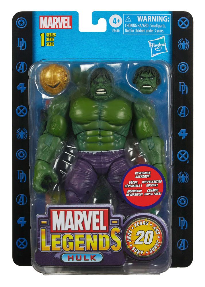 Action Figure Marvel Legends Hulk 20 ans