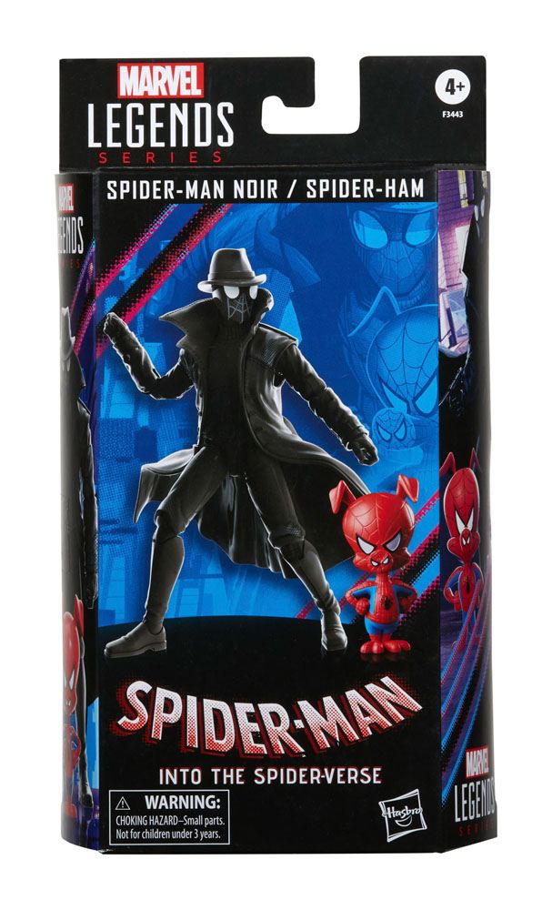 Action Figure Marvel Legends Spider Man Noir & Spider Ham