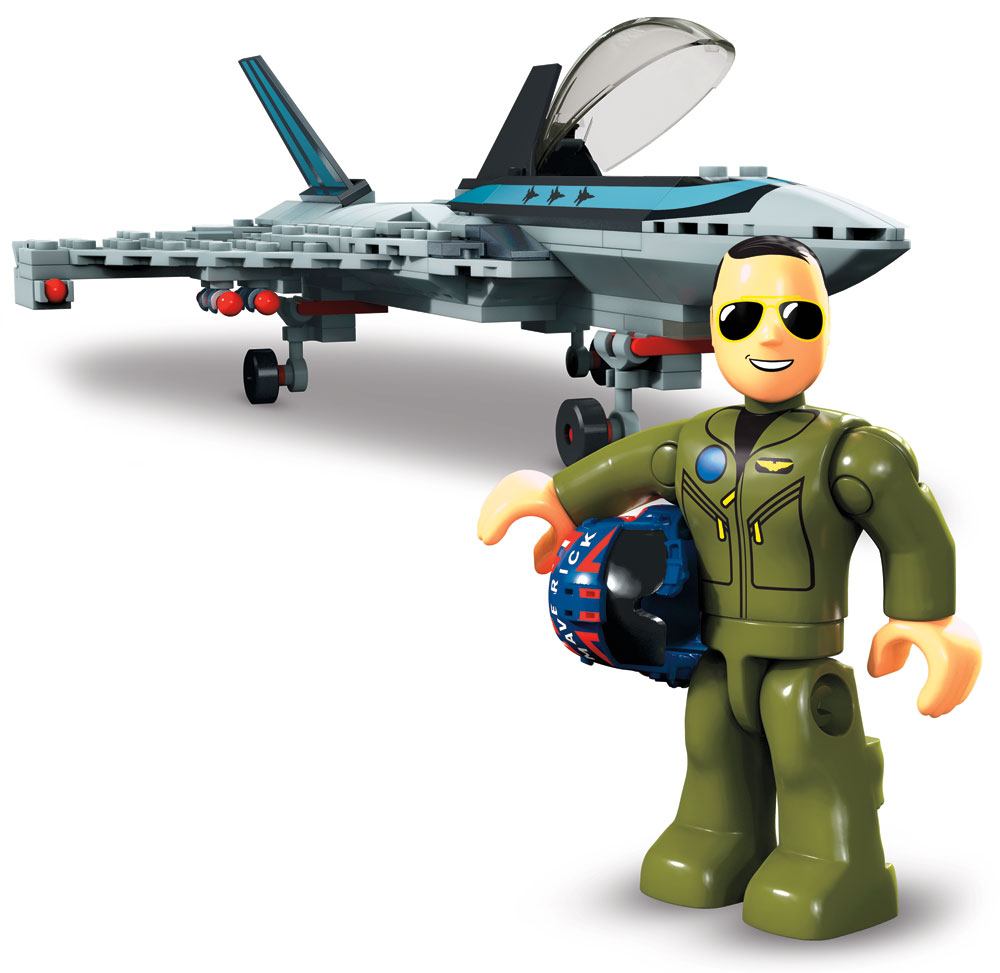 Mega Construx Top Gun Maverick Boeing F/A-18E Super Hornet