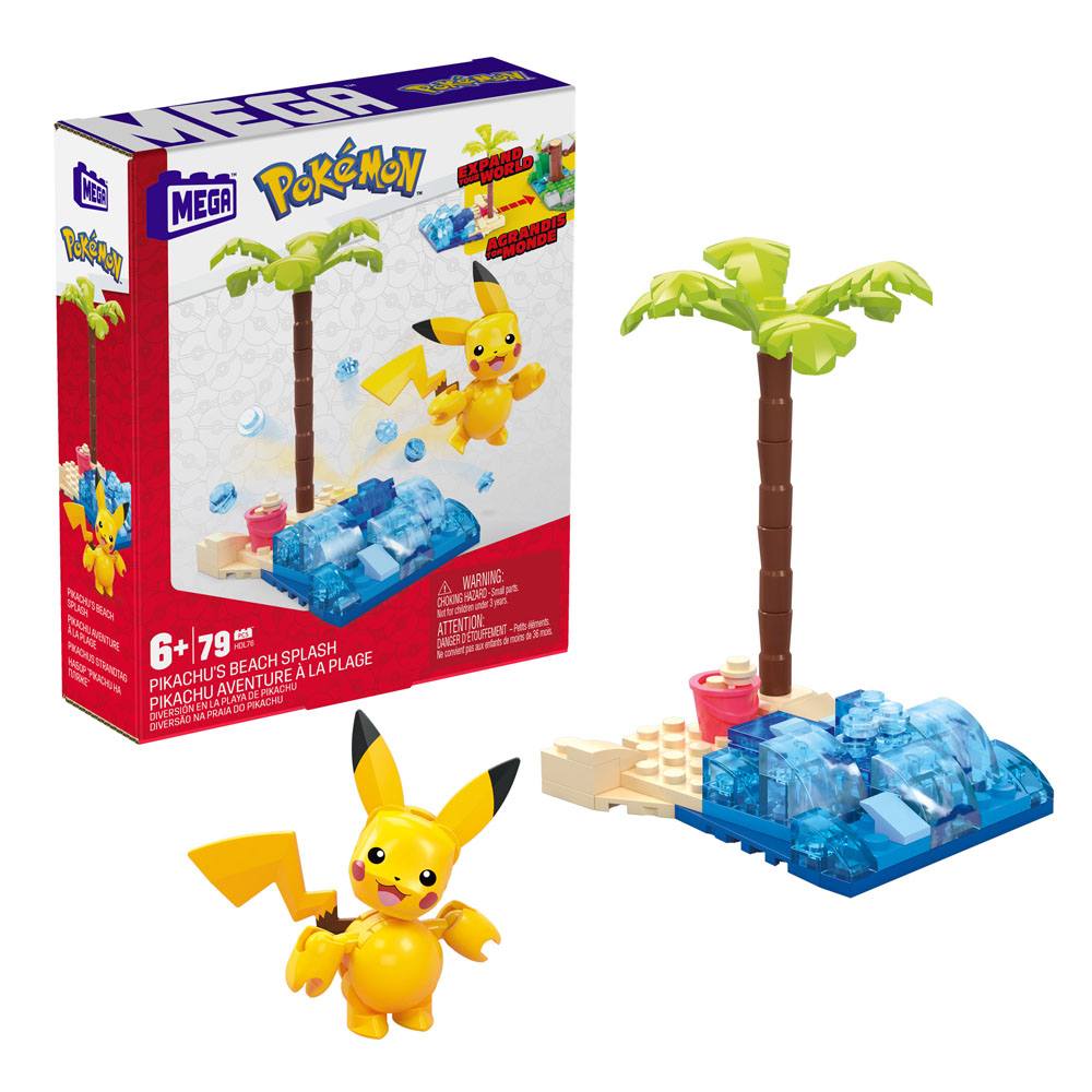 Mega Construx Pokémon Pikachu à la plage