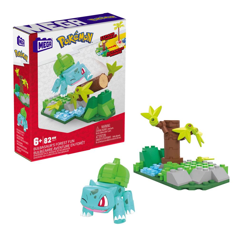 Mega Construx Pokémon Bulbizarre Aventure en forêt