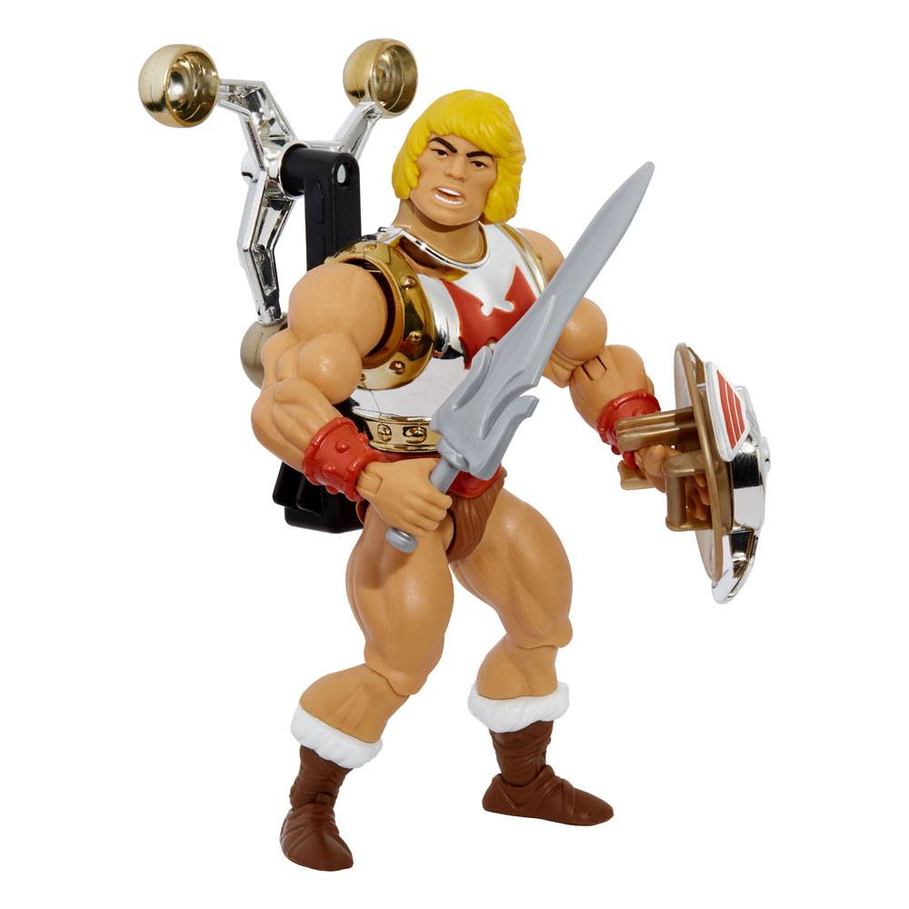 Action Figure Masters of the Universe Origins Deluxe Flying Fists He Man