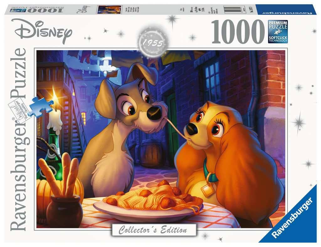 Puzzle Disney Collector La Belle et le Clochard 1000 pièces