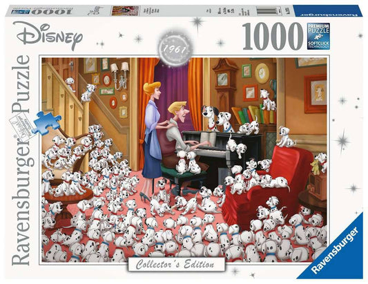 Puzzle Disney Collector Les 101 Dalmatiens 1000 pièces